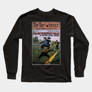 Vintage Baseball, Tip Top Weekly Magazine Cover Art,1912 Long Sleeve T-Shirt